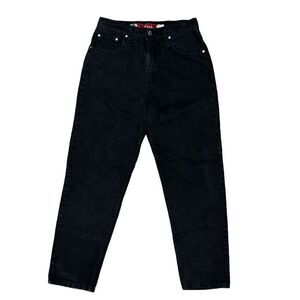 Vintage Levis Silvertab Loose Black Jeans Women’s Size 11 JR M Made In USA
